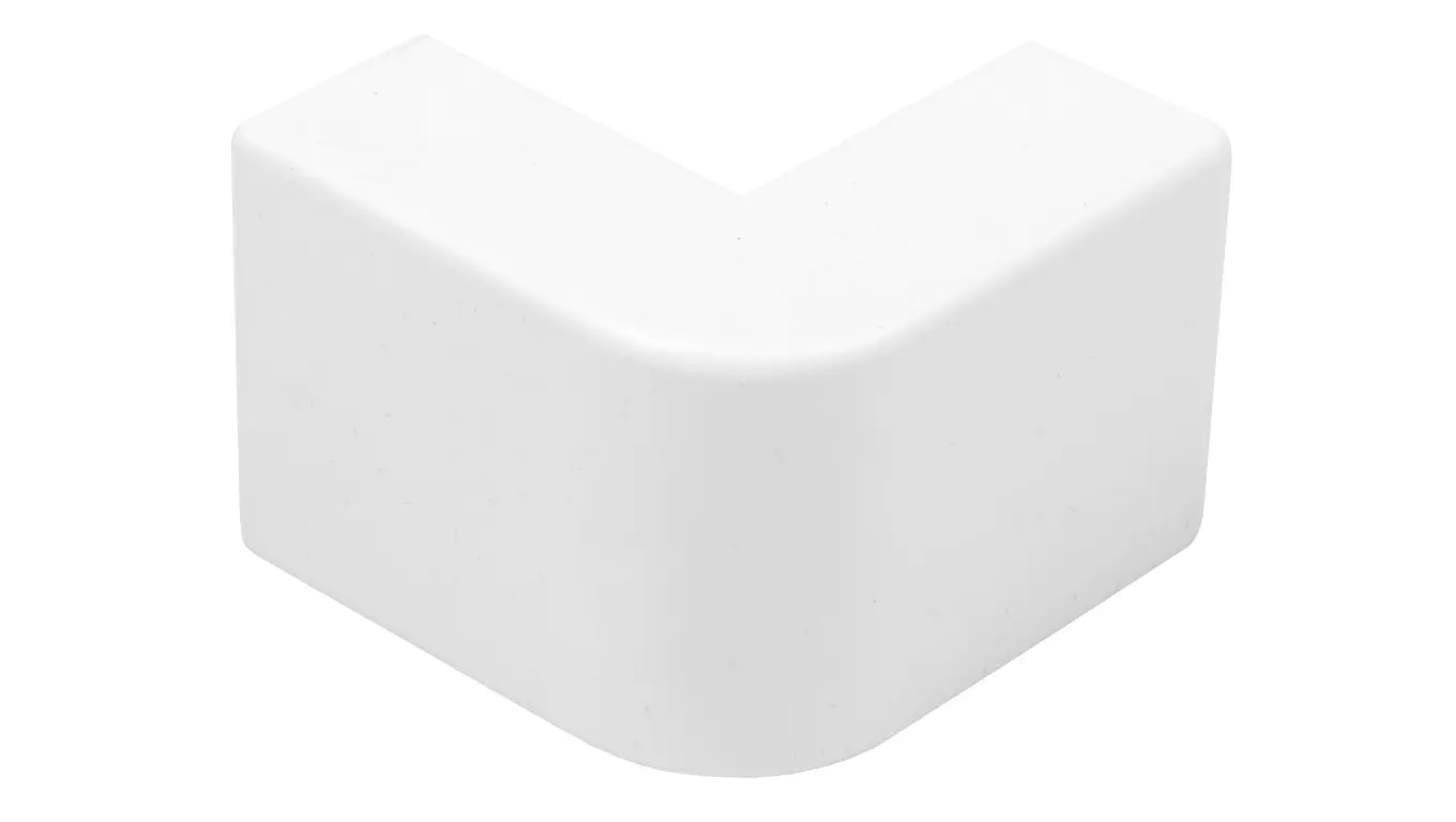 OBO Bettermann Naroże zewnętrzne 20x 10mm 90° biały WDK HA10020RW marki 6154417.