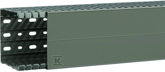 Hager polo Korytko grzebieniowe BA7A 100x100 szary kamień BA7A100100 /2m/ BA7A100100