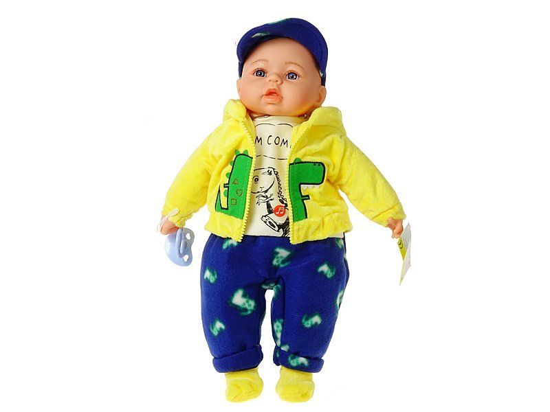 Lalka bobas 45cm chopiec mwi po polsku 565043