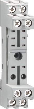 Lovato Gniazdo do przekaźników miniaturowych, bez obejmy wyrzutnikowej, zaciski śrubowe HR5XS22