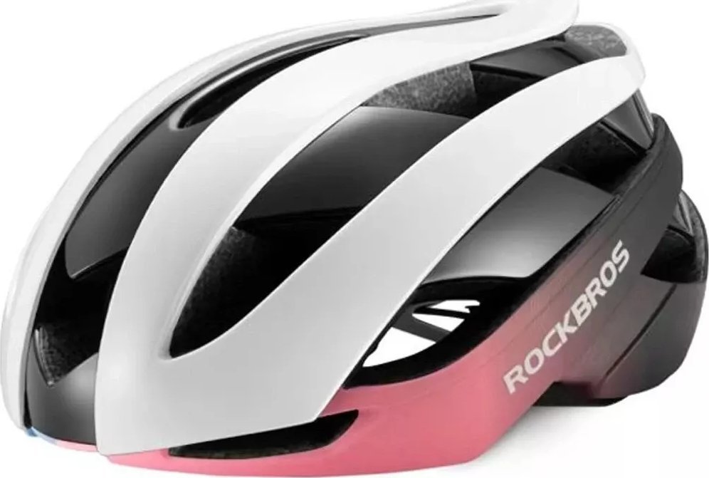 Kask rowerowy Rockbros 10110004008 rozmiar M - niebiesko-różowy
