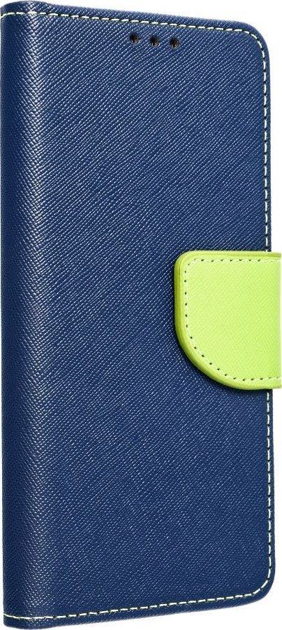 OEM Kabura Fancy Book do  XIAOMI Redmi NOTE 12 4G granatowy / limonka