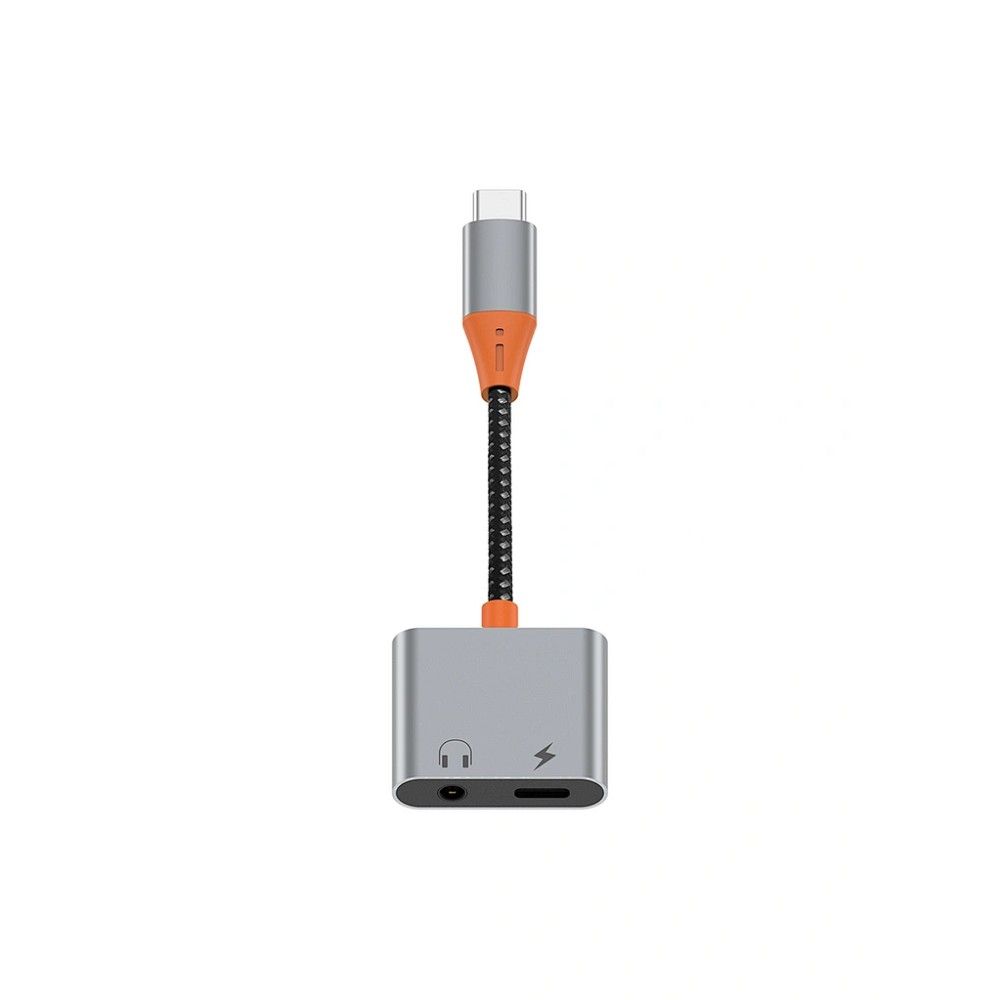 WiWu - Adapter audio LT10 Typ C do Typ C+3.5mm