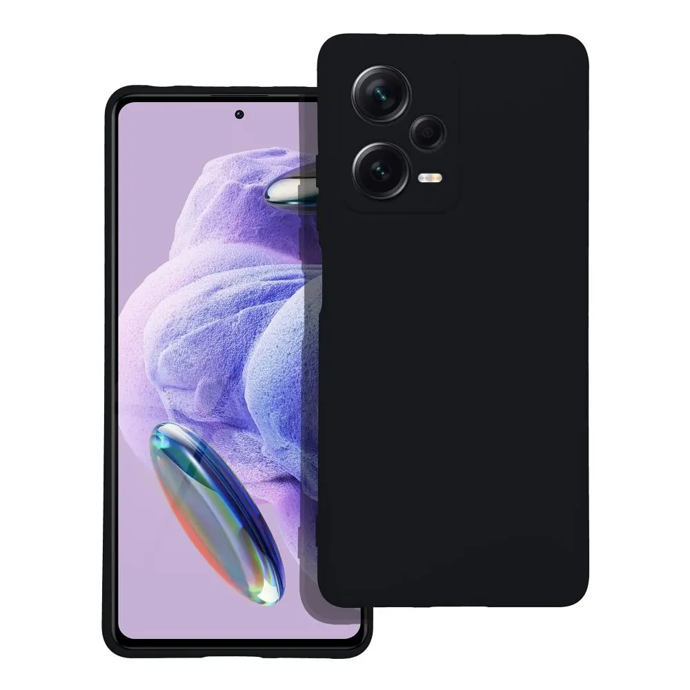Silikonowy futera do XIAOMI Redmi NOTE 12 PRO+ 5G czarny