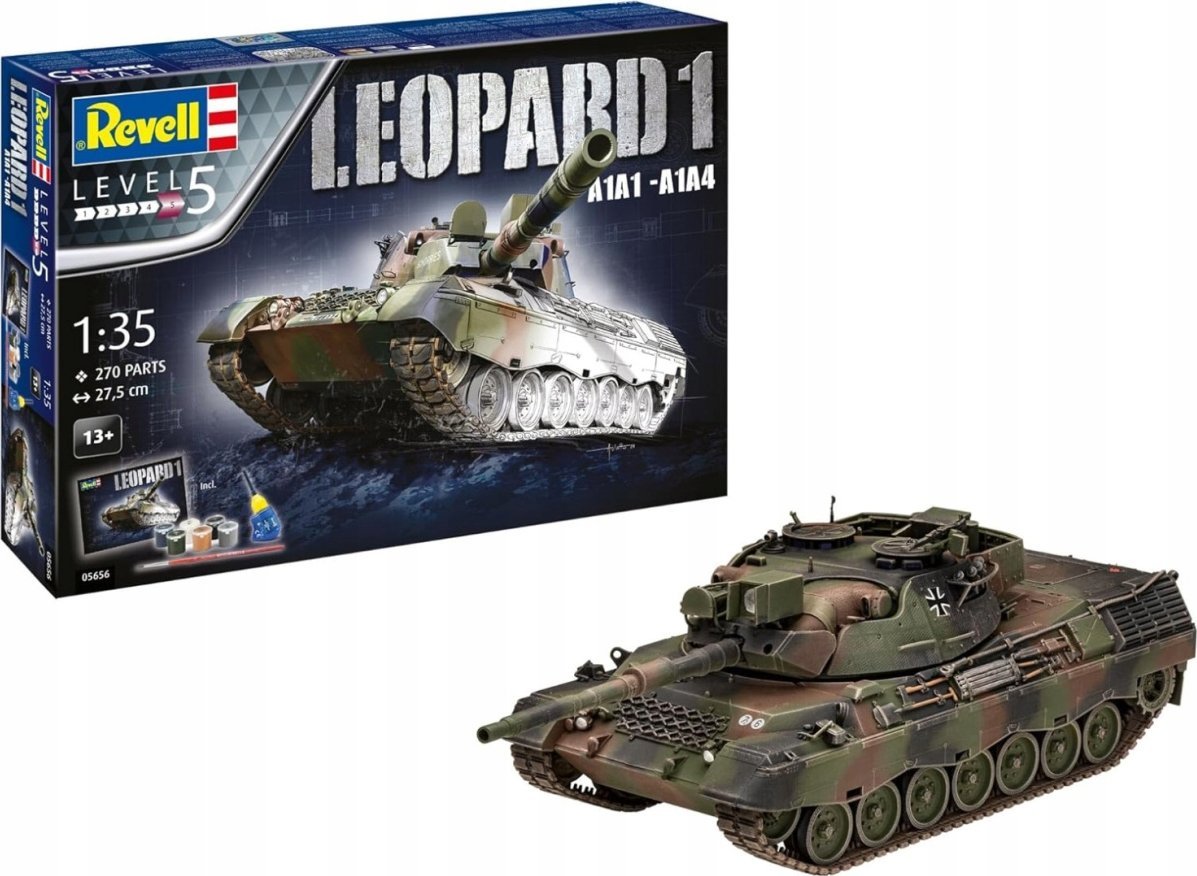 Zestaw upominkowy Leopard 1 A1A1-A1 1/35