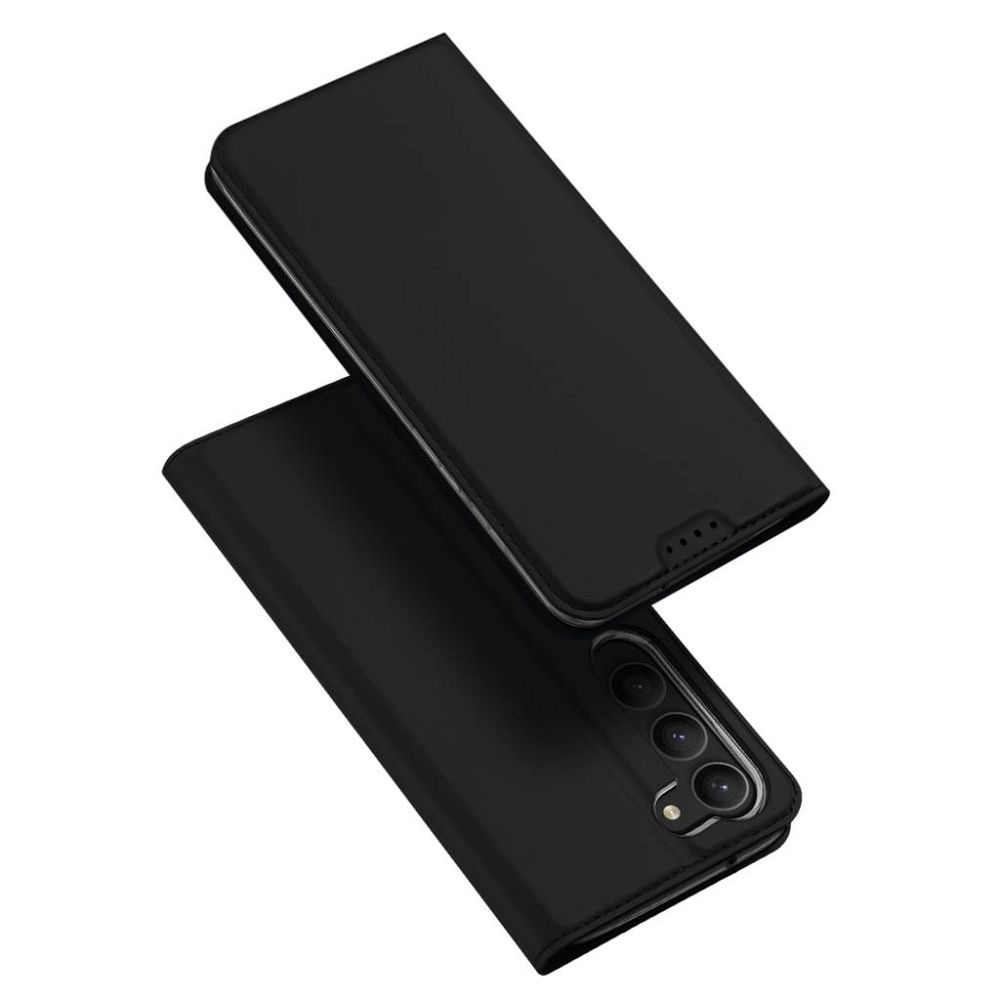 Dux Ducis Skin Pro etui Samsung Galaxy S23+ pokrowiec z klapk portfel na kart podstawka czarne