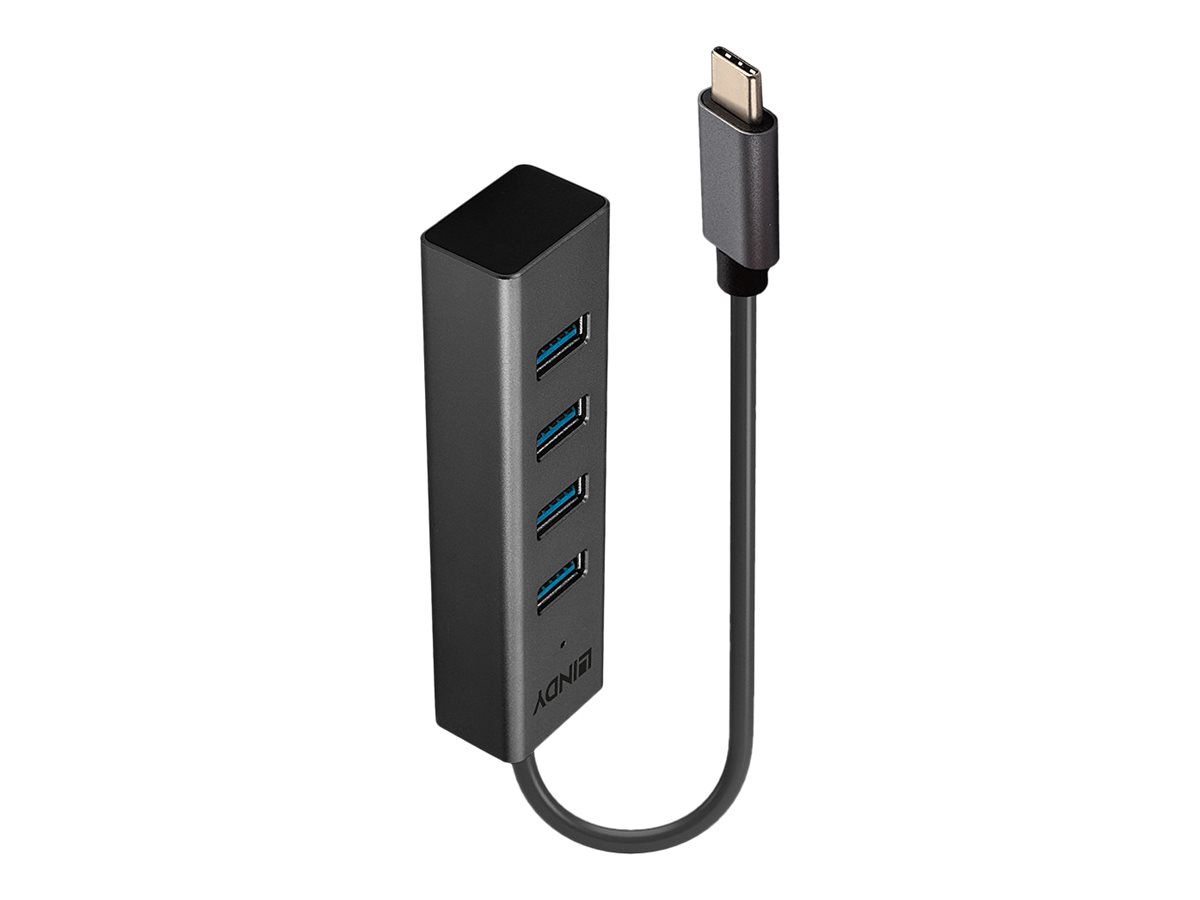 HUB USB Lindy LINDY USB 3.2 Typ C Hub 4 Port
