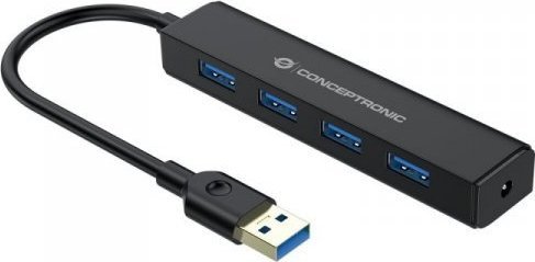 HUB USB Conceptronic Czarny