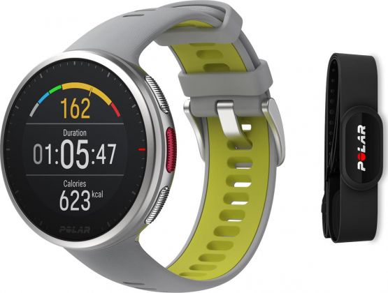 Polar Vantage V2 H10 Szaro-limonkowy M/L
