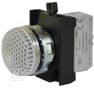 Dajar emas elektroteknik Lampka sygnalizacyjna CM z 12-30V AC/DC biała T0-CM050XB T0-CM050XB