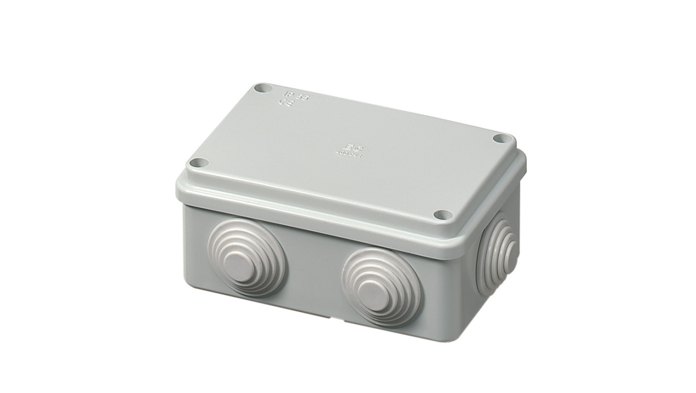 elettrocanali Puszka natynkowa samogasnąca 960 stopni C seria 400A IP55 120x80x50 EC400C4RA EC400C4RA