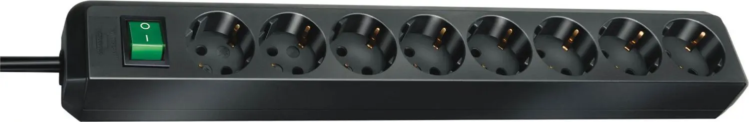 Listwa zasilająca Brennenstuhl Eco-Line 6 gniazd 2 m szara (1159450616)