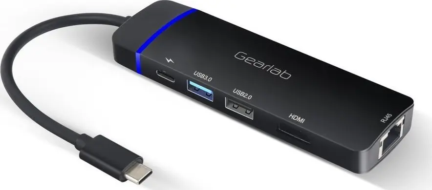 HUB USB HUB USB 5w1 Gearlab GLB235420 USB / USB-C / RJ-45 / HDMI