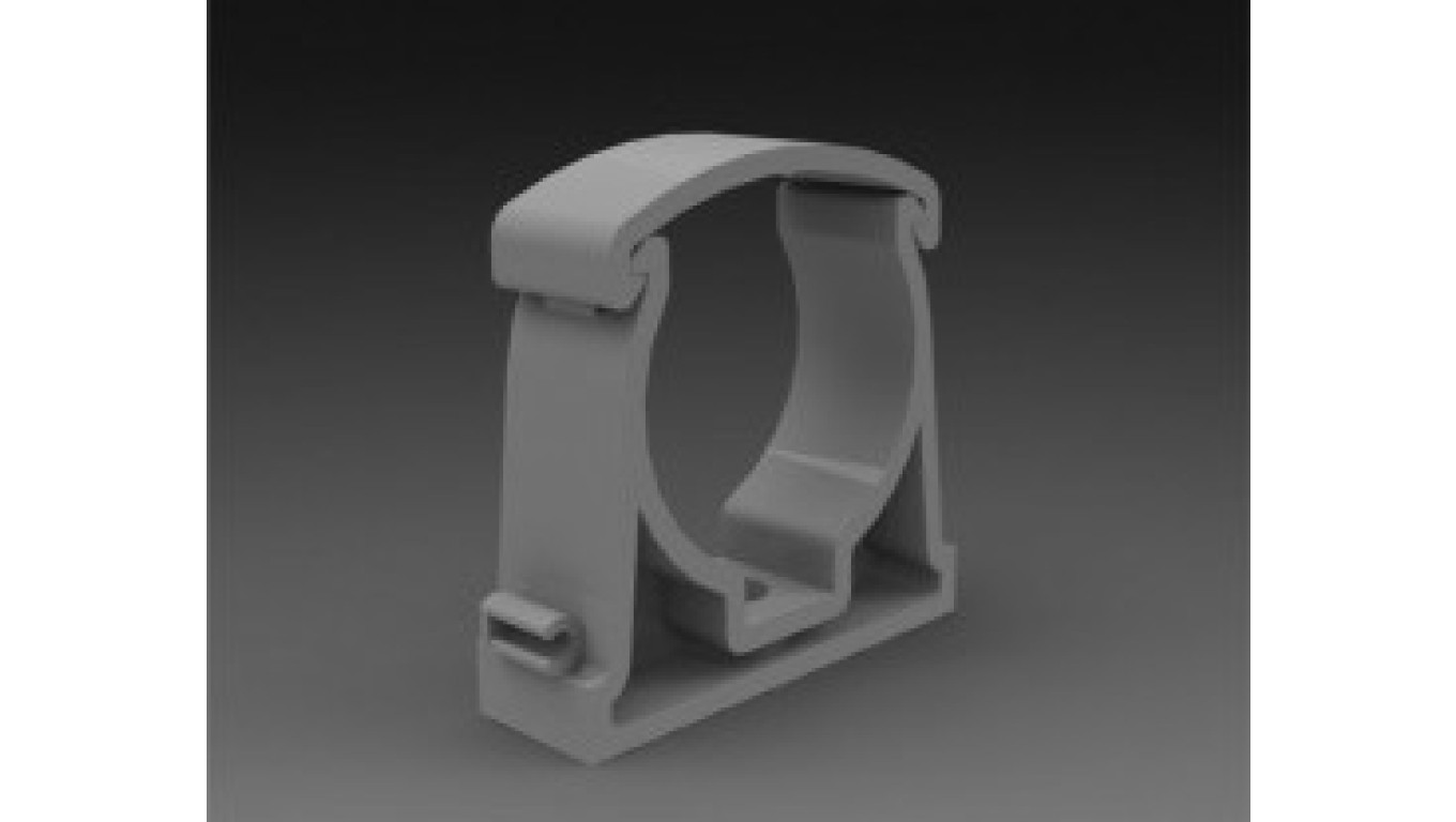 AKS AKS_ZIELONKA Uchwyt zamykany U-47 szary 111776