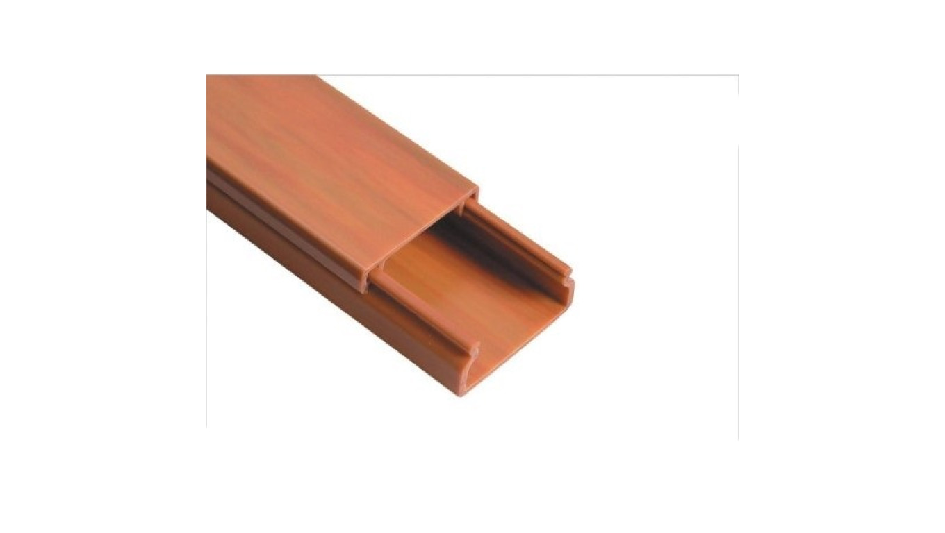 AKS AKS_ZIELONKA Korytko kablowe KE 40/40 drewno jasne 2m ZIELONKA 111463