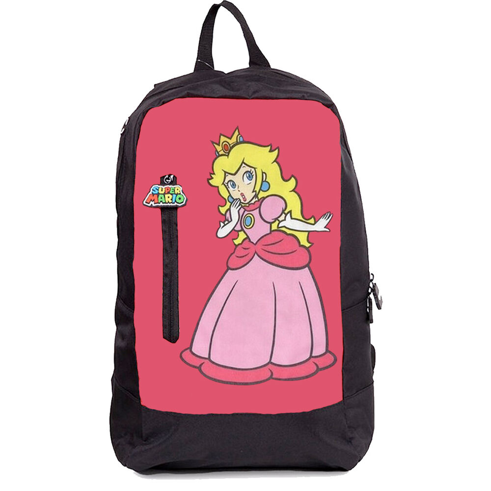 Super Mario Bros Plecak Brzoskwiniowy 40cm
