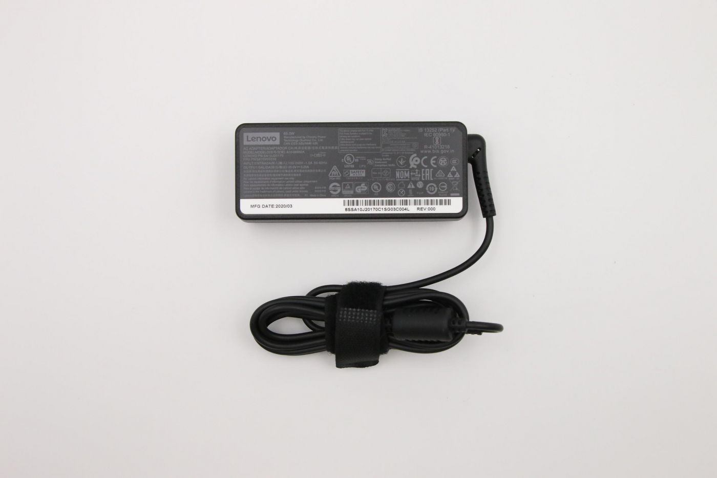 Lenovo CRU, zasilacz sieciowy, 65 W 89%, 100-240 Vac, 3P