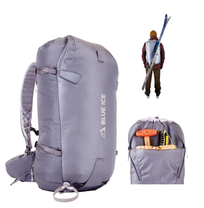 Plecak grski Blue Ice Kume 32 l szary (flint stone) M/L