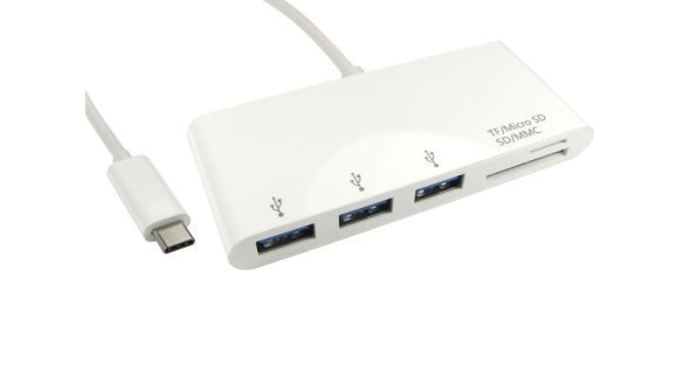 Hub USB USB 3.0 3 USB USB C, RS PRO