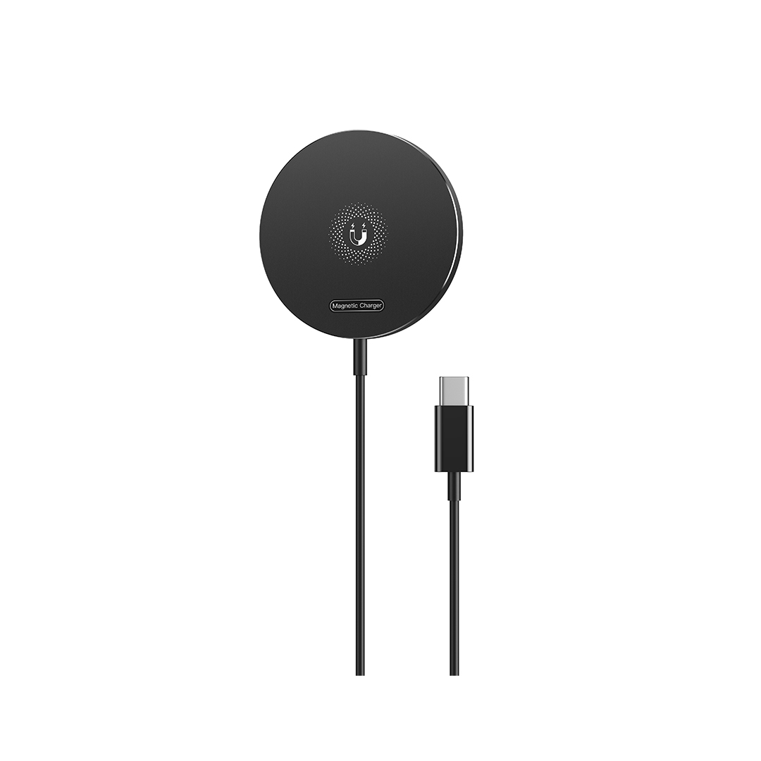 XO ładowarka bezprzewodowa indukcyjna CX022 magnetyczna czarna 15W