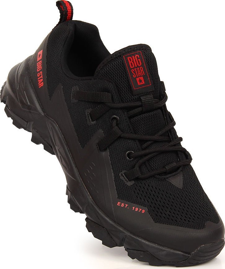 Buty trekkingowe męskie Big Star Big Star Shoes KK174109 Czarne 41