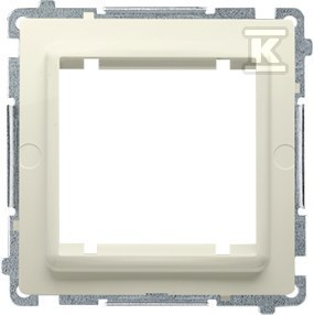 Kontakt Simon Simon Basic Adapter (przejściówka) na osprzęt standardu 45 x 45 mm. beż BMA45M/12 BMA45M/12
