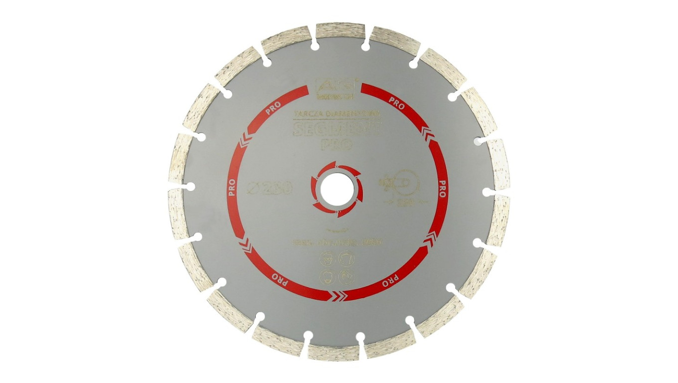K2 Tarcza Diamentowa Segmentowa Pro 230mm 3600