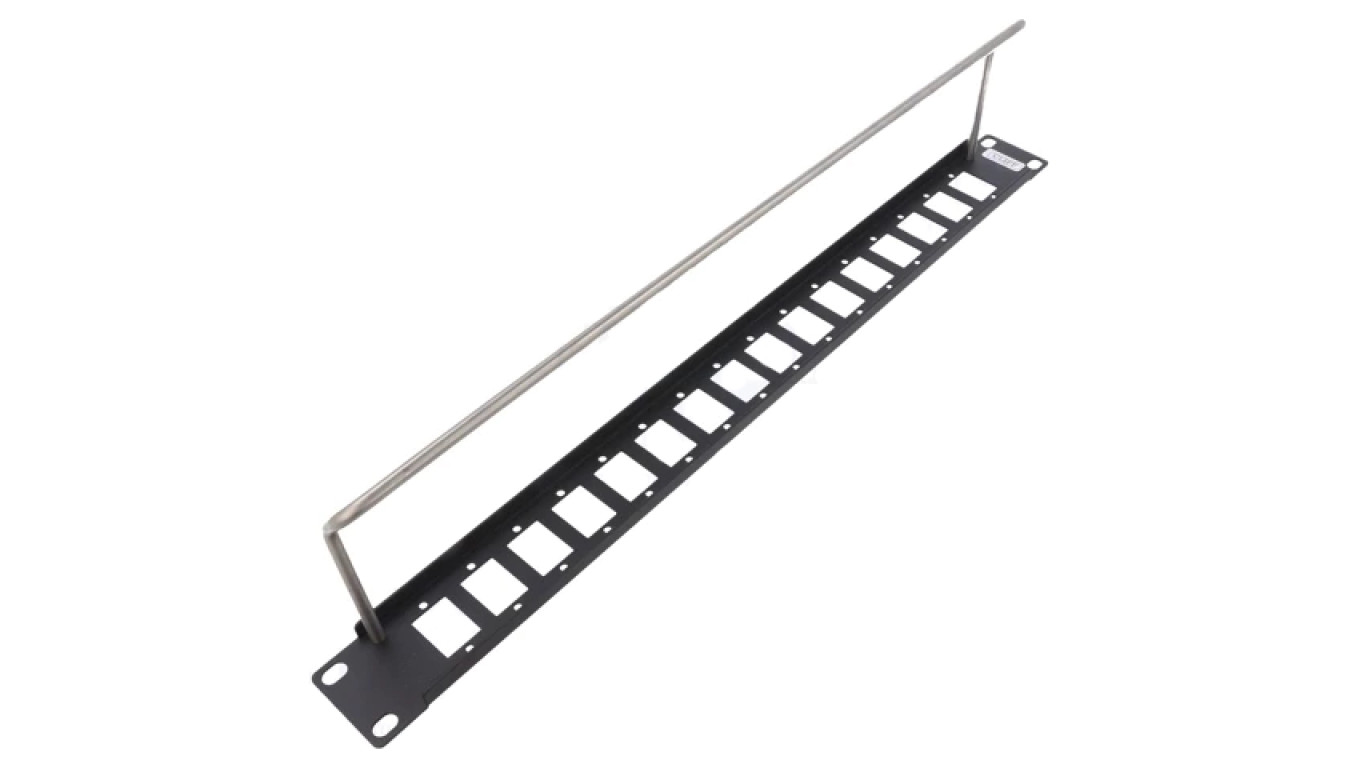 Patch panel adapter montażowy SLIM RACK przykręcany 29mm CP30158