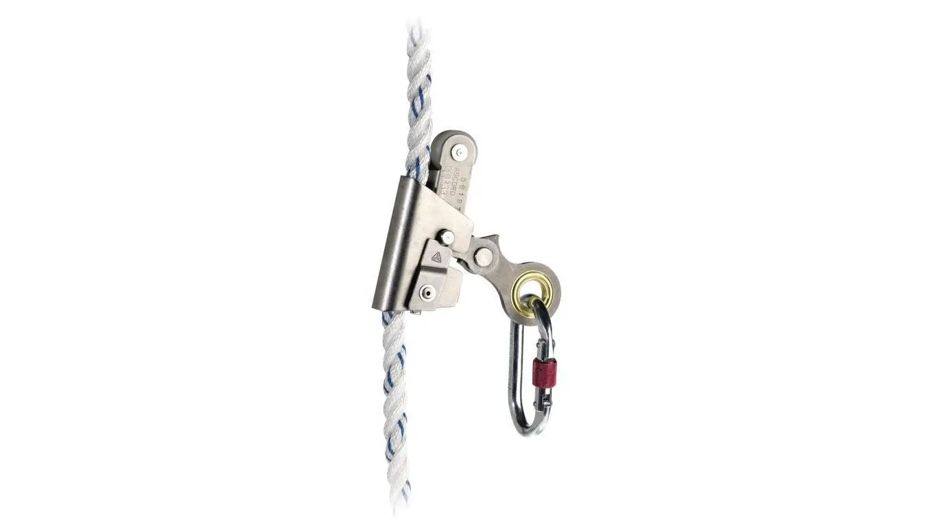 DELTA PLUS ASCORD AN065 ASCORD URZĄDZENIE SAMOZACISKOWE PRZESUWANE NA LINIE O 14 MM, 1 KARABINEK AM002; STALOWY