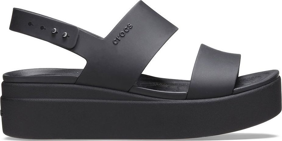 Crocs Crocs sandały damskie Brooklyn Low Wedge czarne 206453 060 42-43