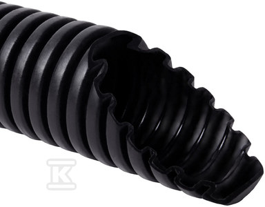 Kopos Rura giętka karbowana z drutem UV 32mm czarna 50m 2332/LPE-1_F50DU 2332/LPE-1 F50DU