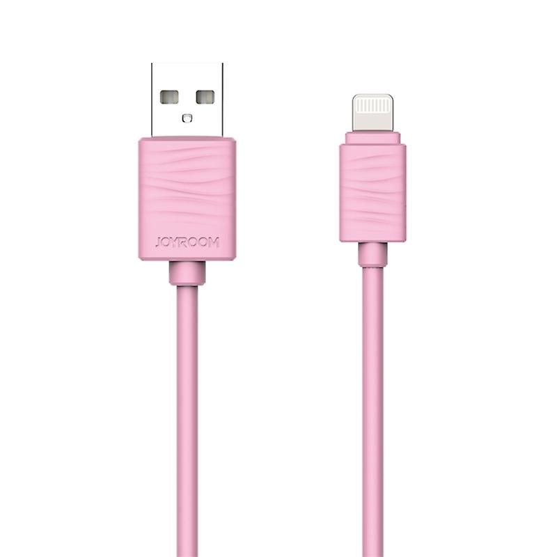 Kabel USB Joyroom JOYROOM KABEL FAST LIGHTNING 1M RÓŻOWY, JR-S118