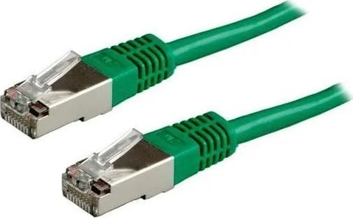 Lynx CS CS Patch kabel Cat6A S-FTP 0,25m zelený PK-SFTP6A-0025-GREEN