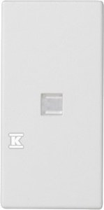 Kontakt Simon Kontakt_Simon Klawisz 45x22,5 łącznika zwiernego z podświetleniem czysta biel Simon Connect K113/9