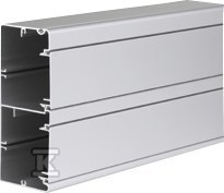 top Simon Simon Connect Kanał kablowy dwukomorowy Cabloplus ALU 130x55mm anodyzowane aluminium TK11102/8 TK11102/8