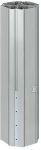 Simon Kontakt_Simon Element przedłużający kolumny ALK5400 dł.0.5m aluminium ALK54P05/8