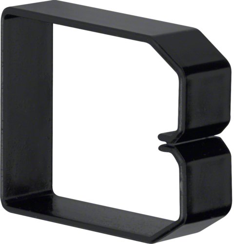 Hager polo Klamra do przewodów 80x60mm czarna B800603 50szt. B800603