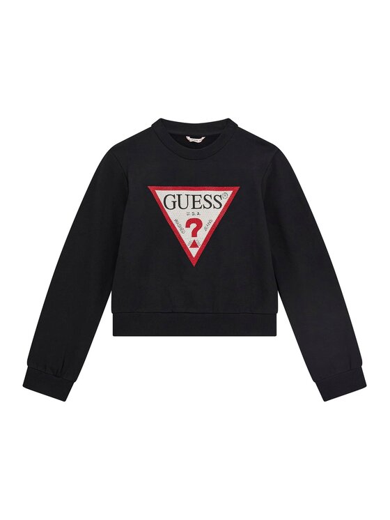 Guess Kids Sweter 166491 Czarny Classic Fit
