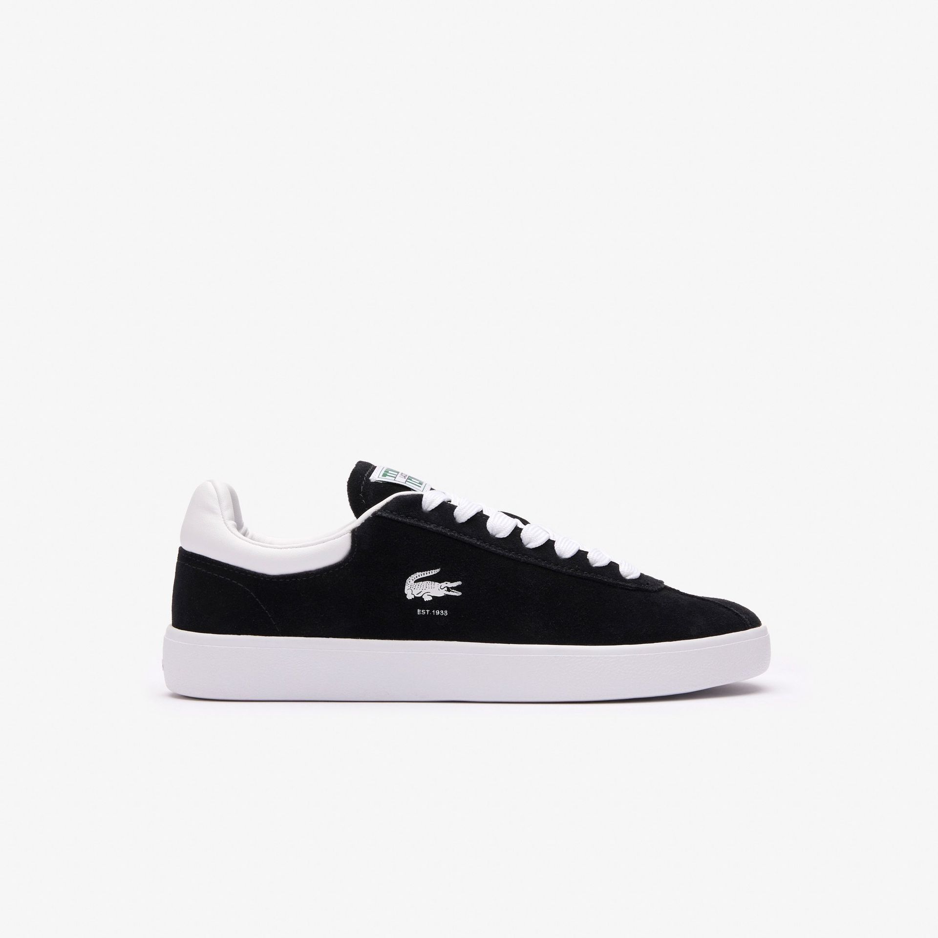 Lacoste Damskie zamszowe buty sportowe Baseshot