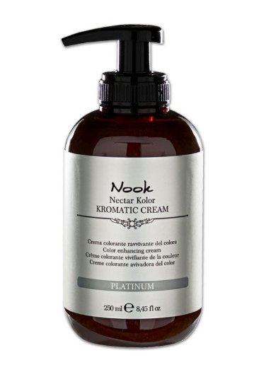 MAXIMA NOOK Nook Nectar Color Kromatic Cream odżywka koloryzująca PLATINUM (Platynowy blond) 250 ml