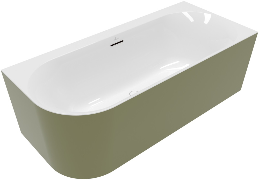 Villeroy & Boch Loop & Friends Wanna narożna 180x80 cm prawa kolor zewnętrzny do wyboru/kolor wewnętrzny biały połysk UBA180LSF9CRBCV-01