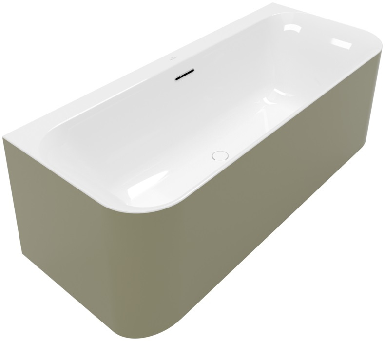 Villeroy & Boch Loop & Friends Wanna wolnostojąca 180x80 cm przyścienna kolor zewnętrzny do wyboru/kolor wewnętrzny biały połysk UBA180LSF9CSBCV-01