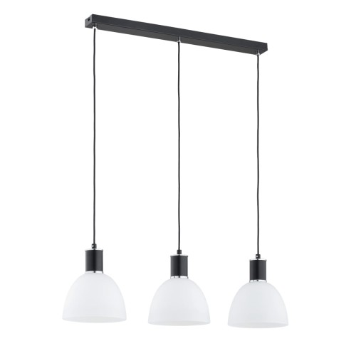 Sanbri lampa wisząca 3xE27 czarna 62432