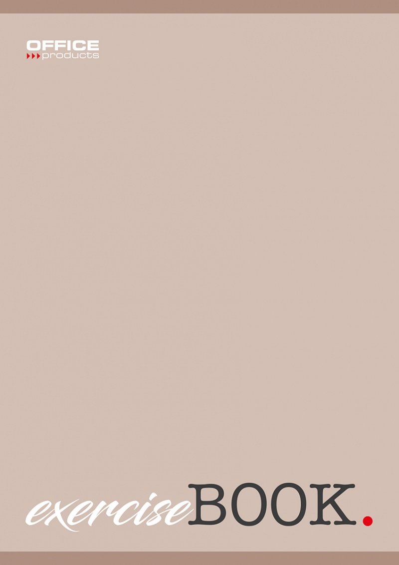 Zeszyt szkolny OFFICE PRODUCTS, A5, w kratkę, 96 kart., 60gsm, mix kolorów