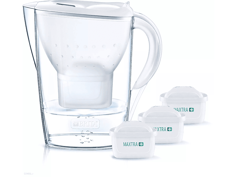 Dzbanek filtrujący BRITA Marella XL Biały + 3 wkłady Pure Performance Pro