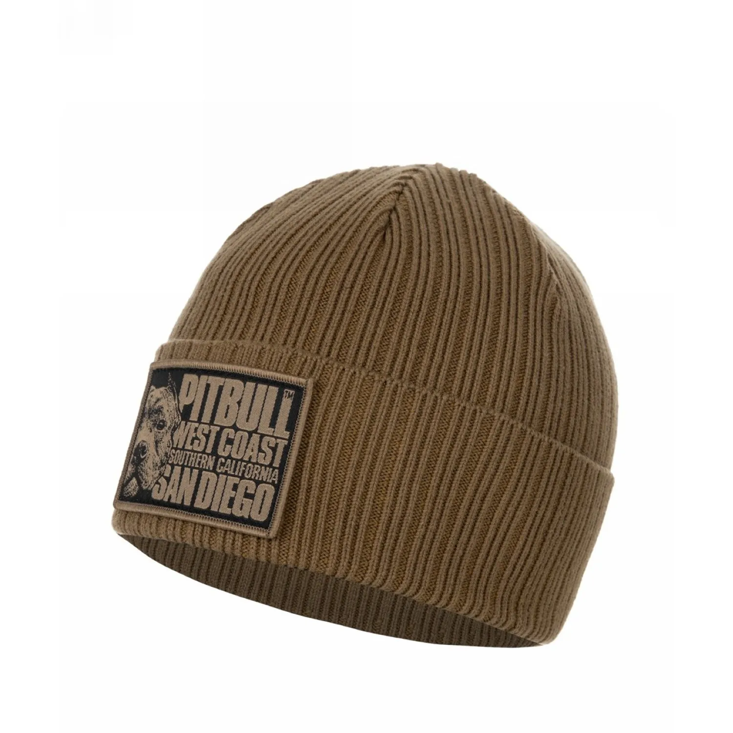 Czapka zimowa Pit Bull Silvas Blood Dog - Coyote Brown