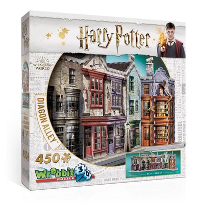Tactic Puzzle 3d Wrebbit Harry Potter Diagon Alley 450