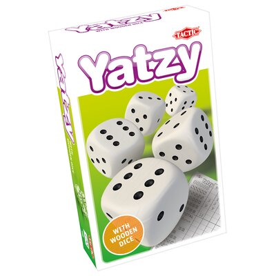 Yatzy. Gra w kości drewniane Tactic