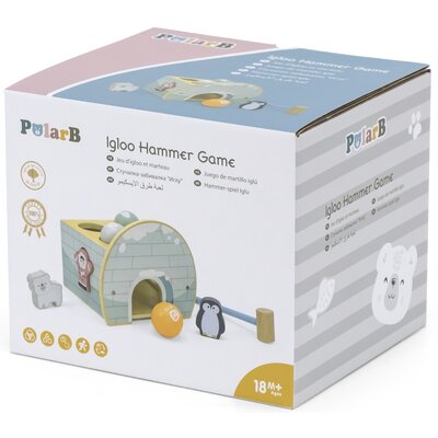 Zabawka edukacyjna VIGA PolarB Przebijanka Igloo 44097