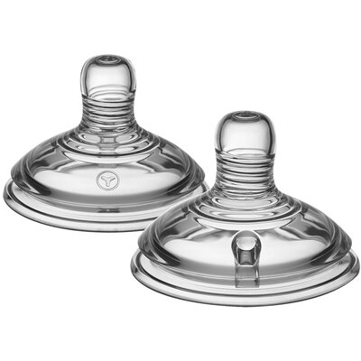 Tommee Tippee Smoczek antykolkowy CTN na butelkę - silikon, kaszka (2szt.)